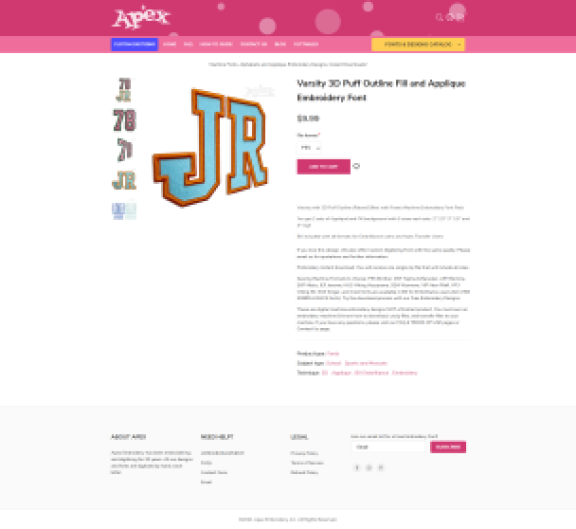 Apex Embroidery Designs: Screenshot 9
