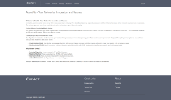 Creact (CAB/ICAB): Screenshot 2