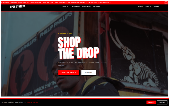 OpenStore: "Street vibe" theme